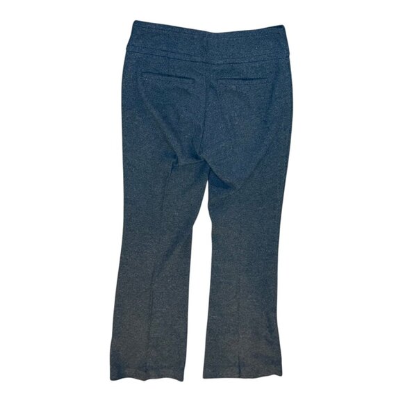 Refined Comfort:  Charcoal Wide-Leg Pants NY & Co Size S - Picture 5 of 12